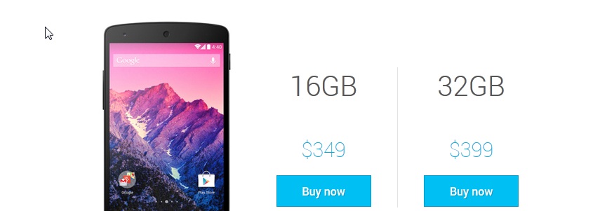 Nexus 5 google cijena