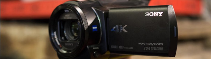 sony handycam FDR-AX33